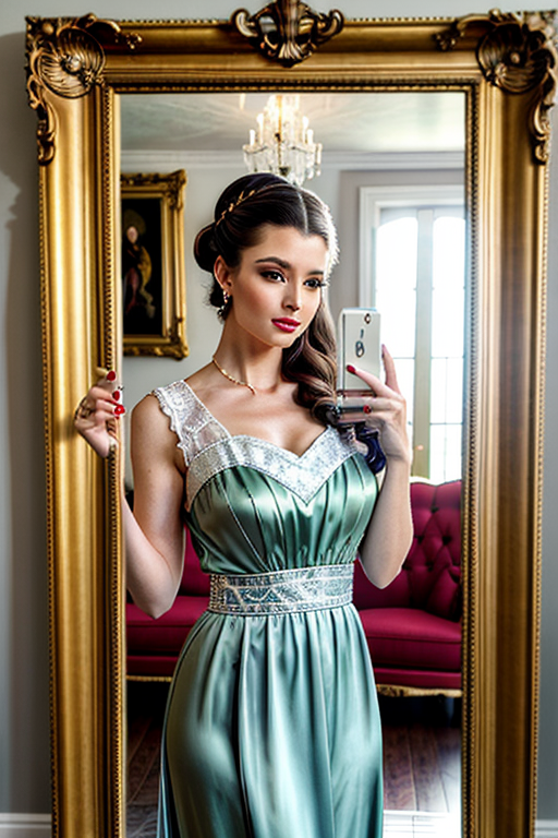 mirror pic girl black blur